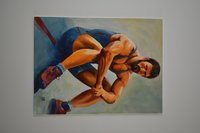 Original Oil Painting on canvas board