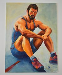 Original Oil Painting on canvas board