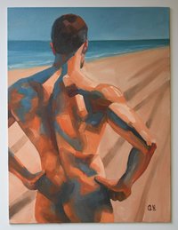 Original Oil Painting on canvas board