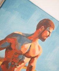 Original Oil Painting on canvas board