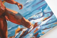 Original Oil Painting on canvas board