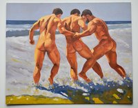 Original Oil Painting on canvas board