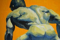 Original Oil Painting on canvas board