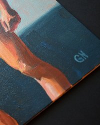 Original Oil Painting on canvas board