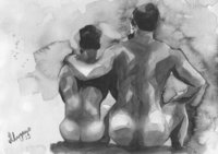 Set of 6 Watercolor Art Prints by Helg Lugano – Limited Edition, Signed & Numbered – Direct from the Artist