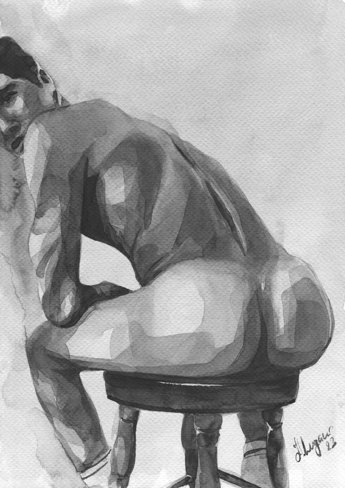 Set of 6 Watercolor Art Prints by Helg Lugano – Limited Edition, Signed & Numbered – Direct from the Artist