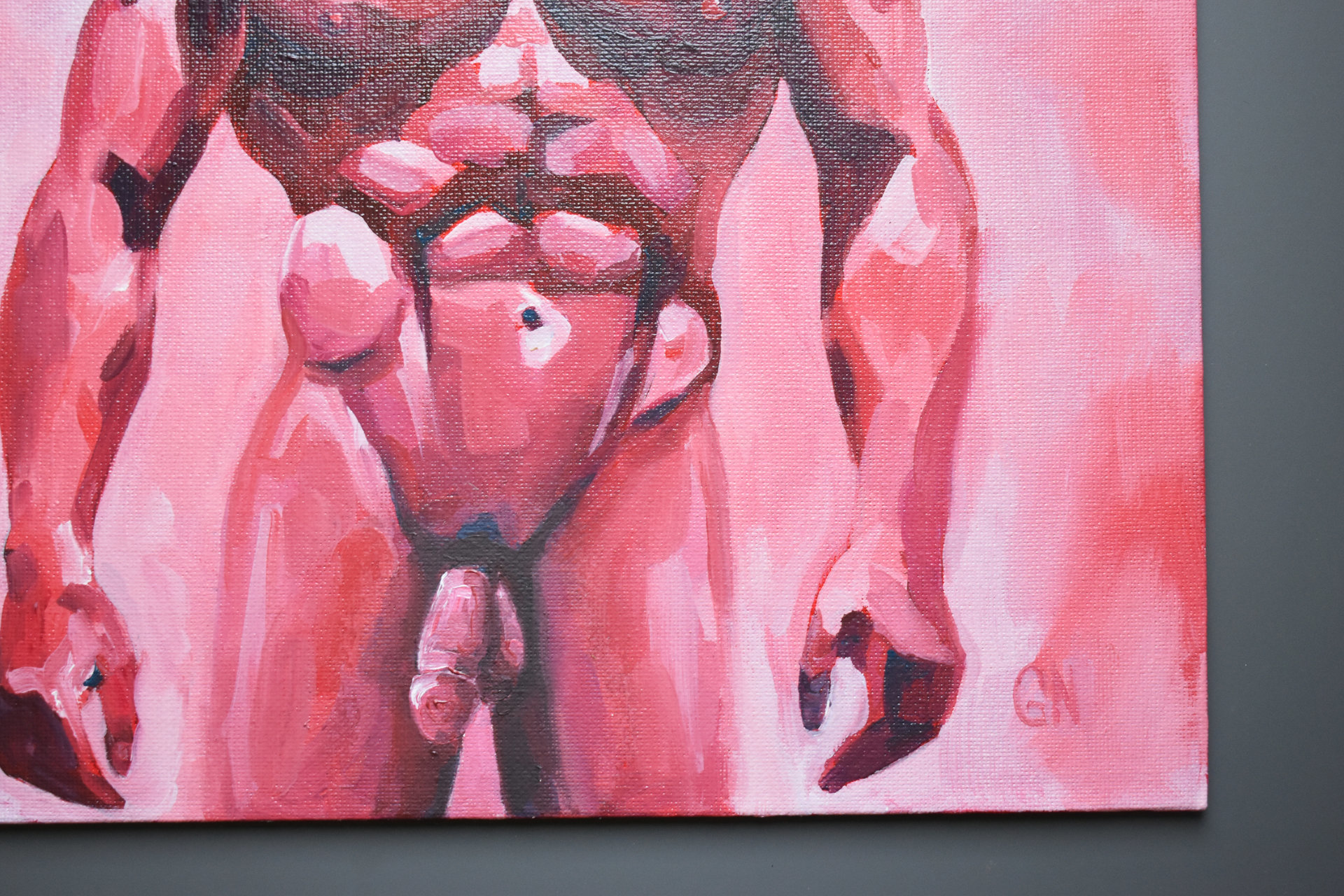 Original Oil Painting on canvas board