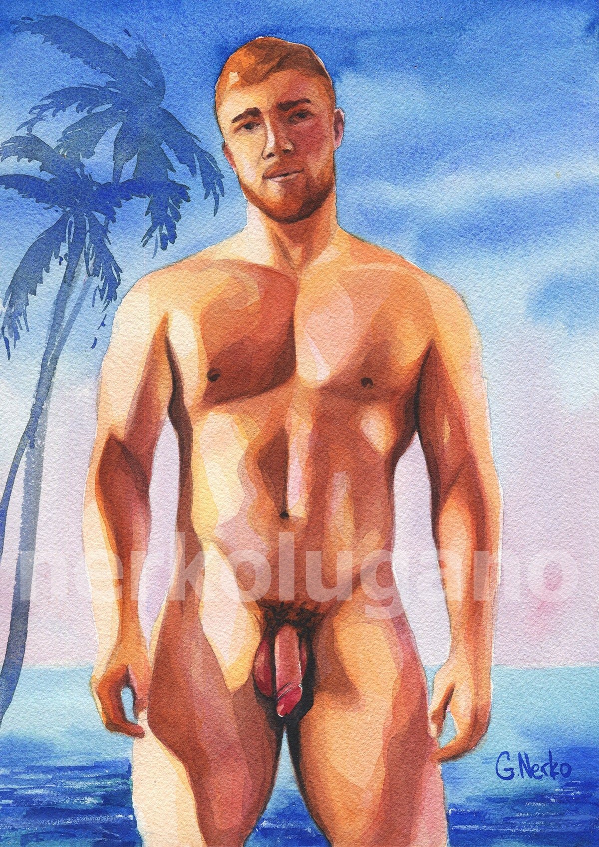 Original Watercolor Painting