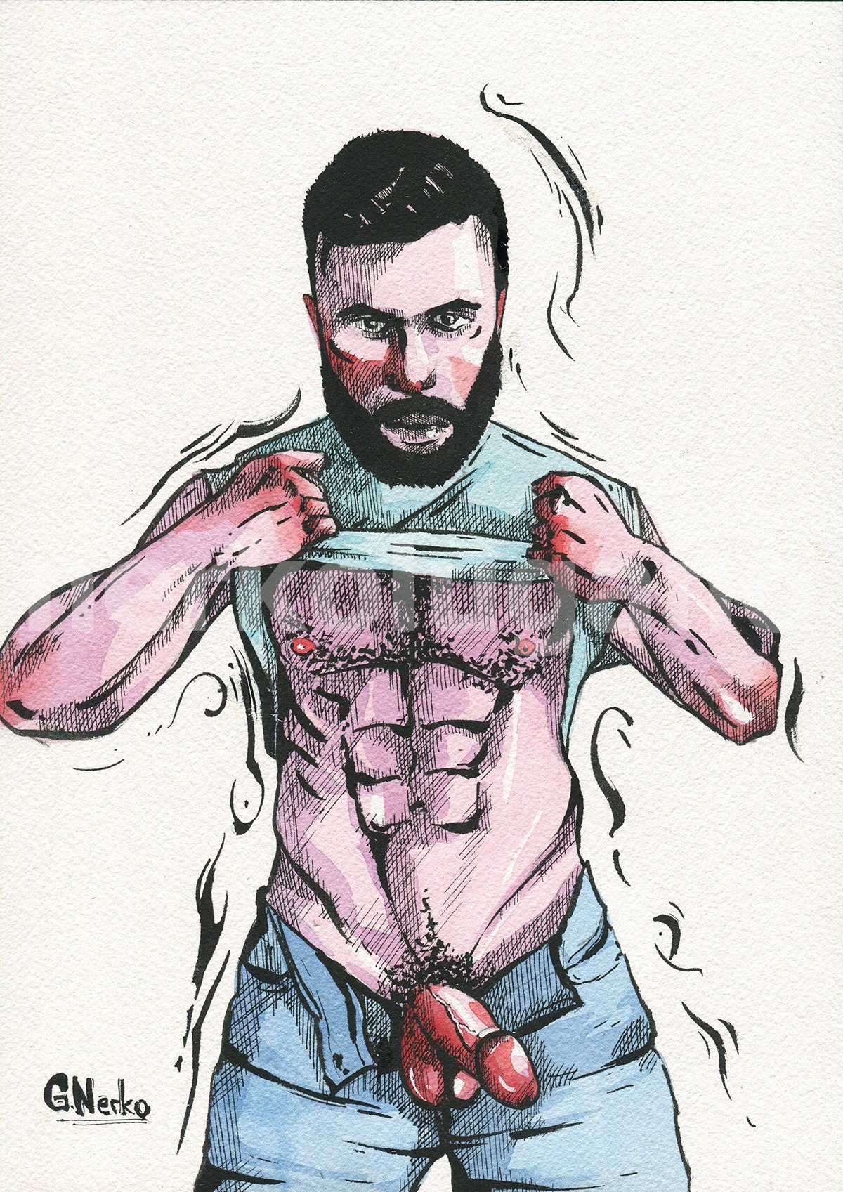 Original Watercolor Painting