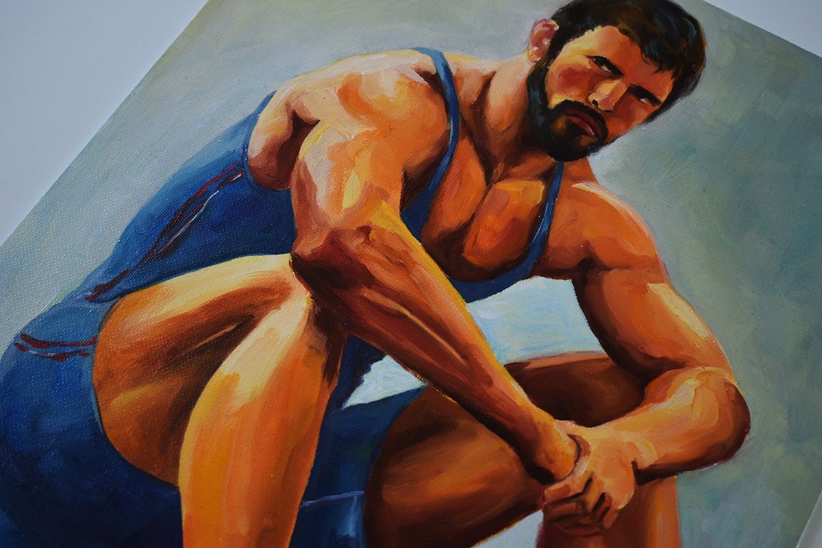 Original Oil Painting on canvas board