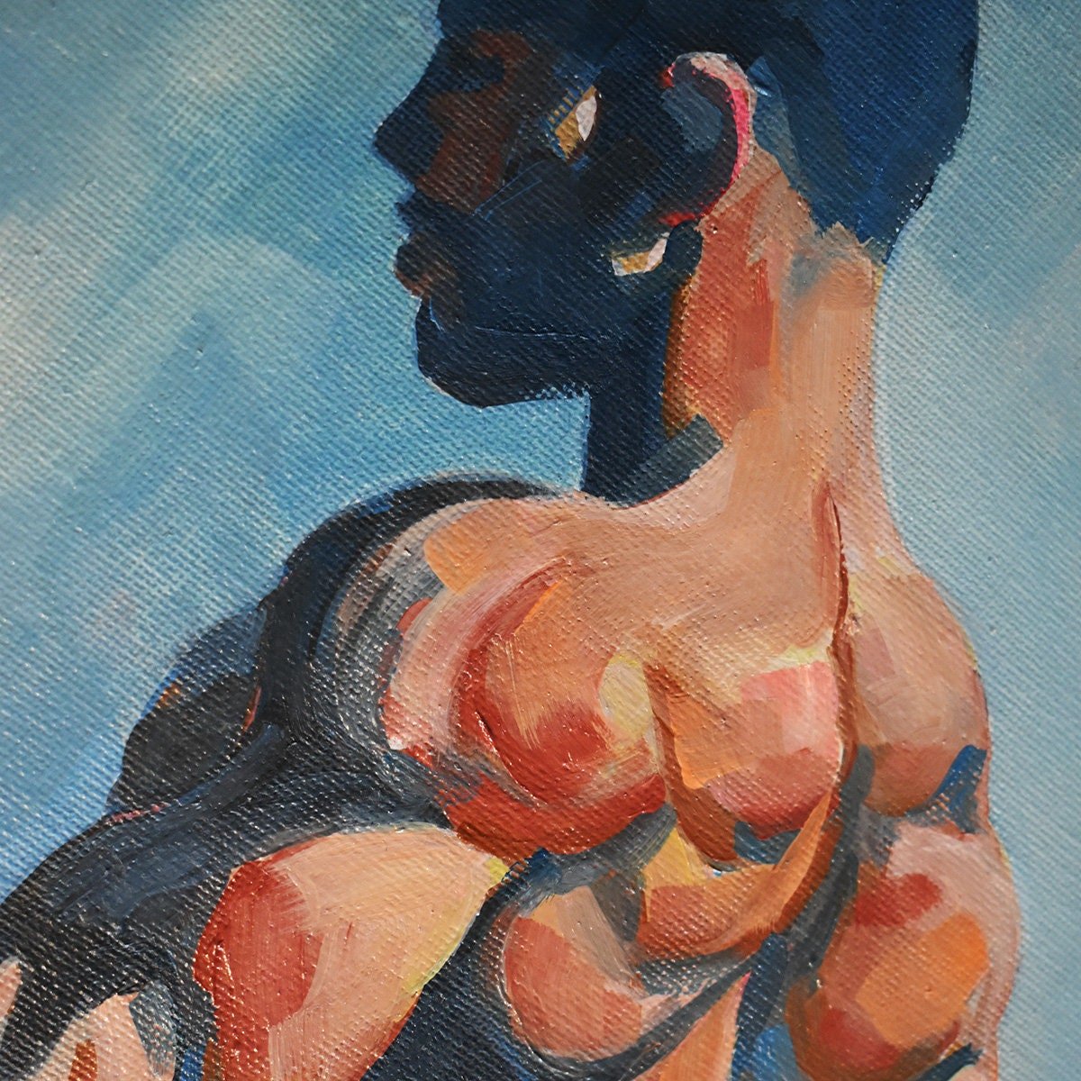 Original Oil Painting on canvas board