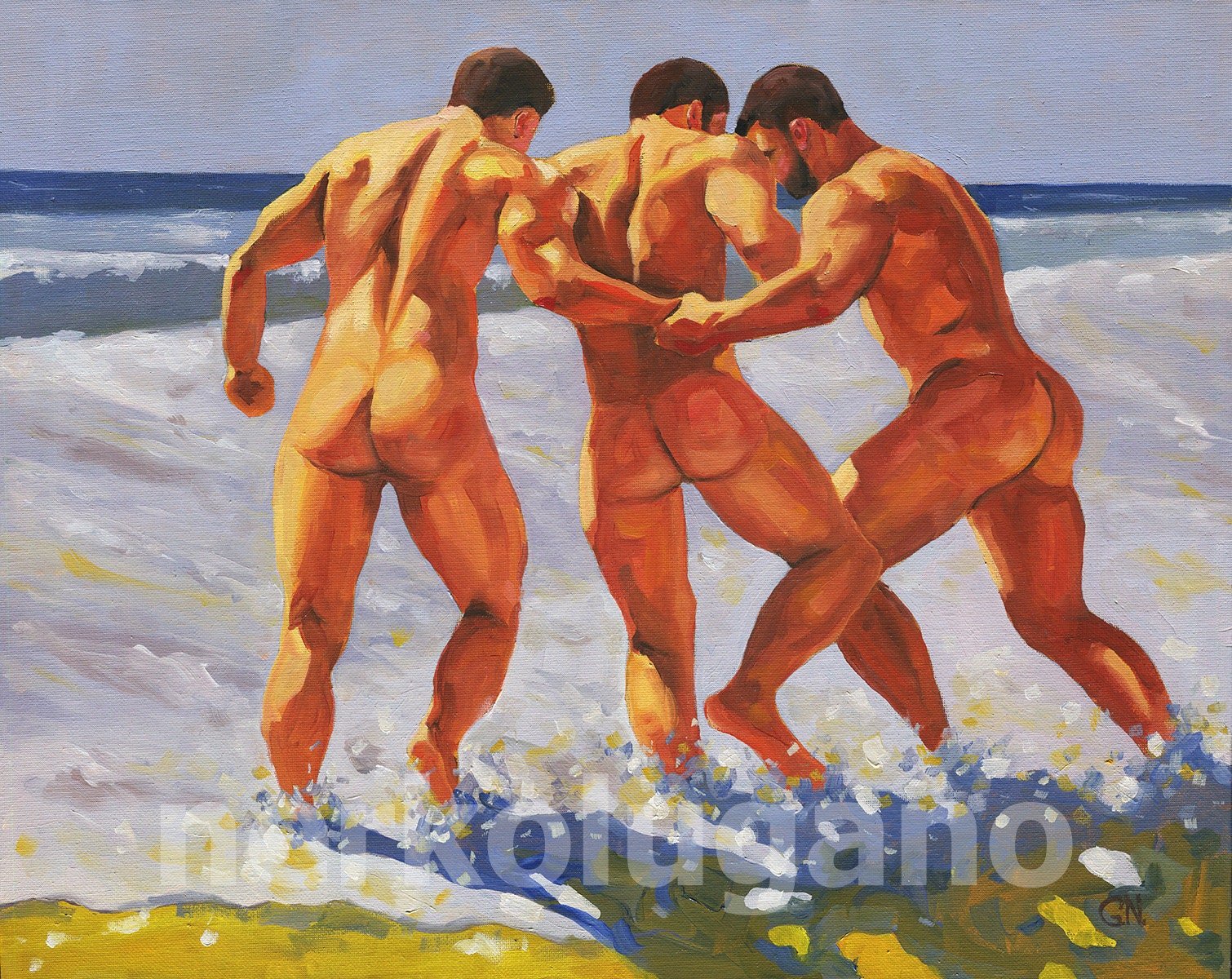 Original Oil Painting on canvas board