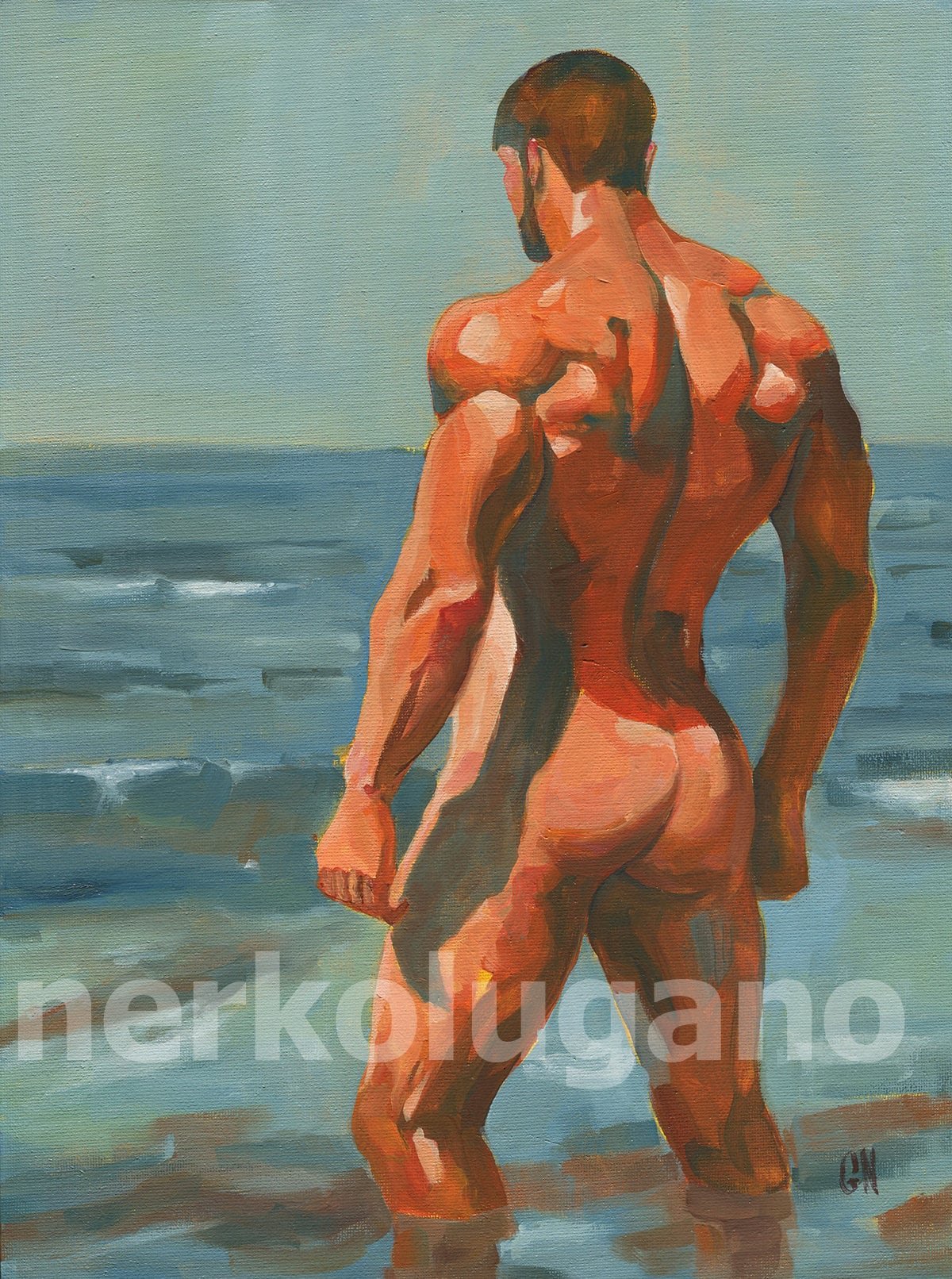 Original Oil Painting on canvas board