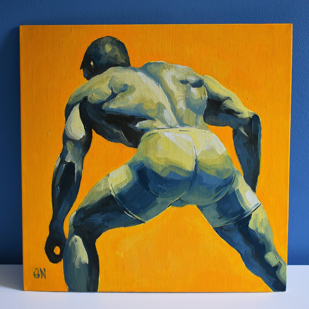 Original Oil Painting on canvas board