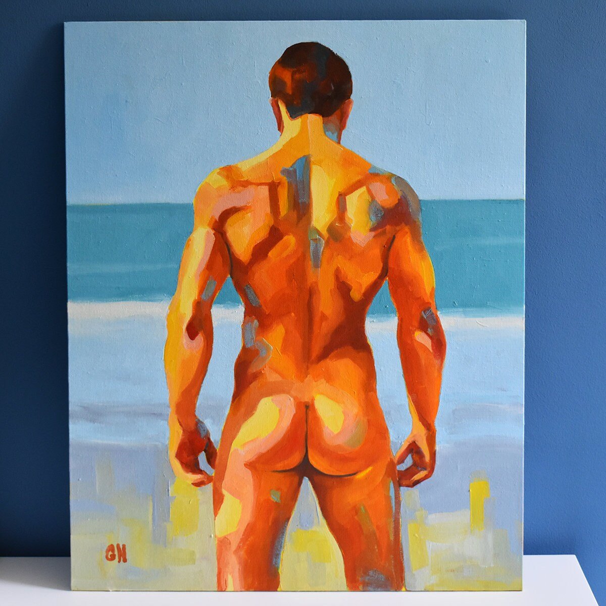 Original Oil Painting on canvas board