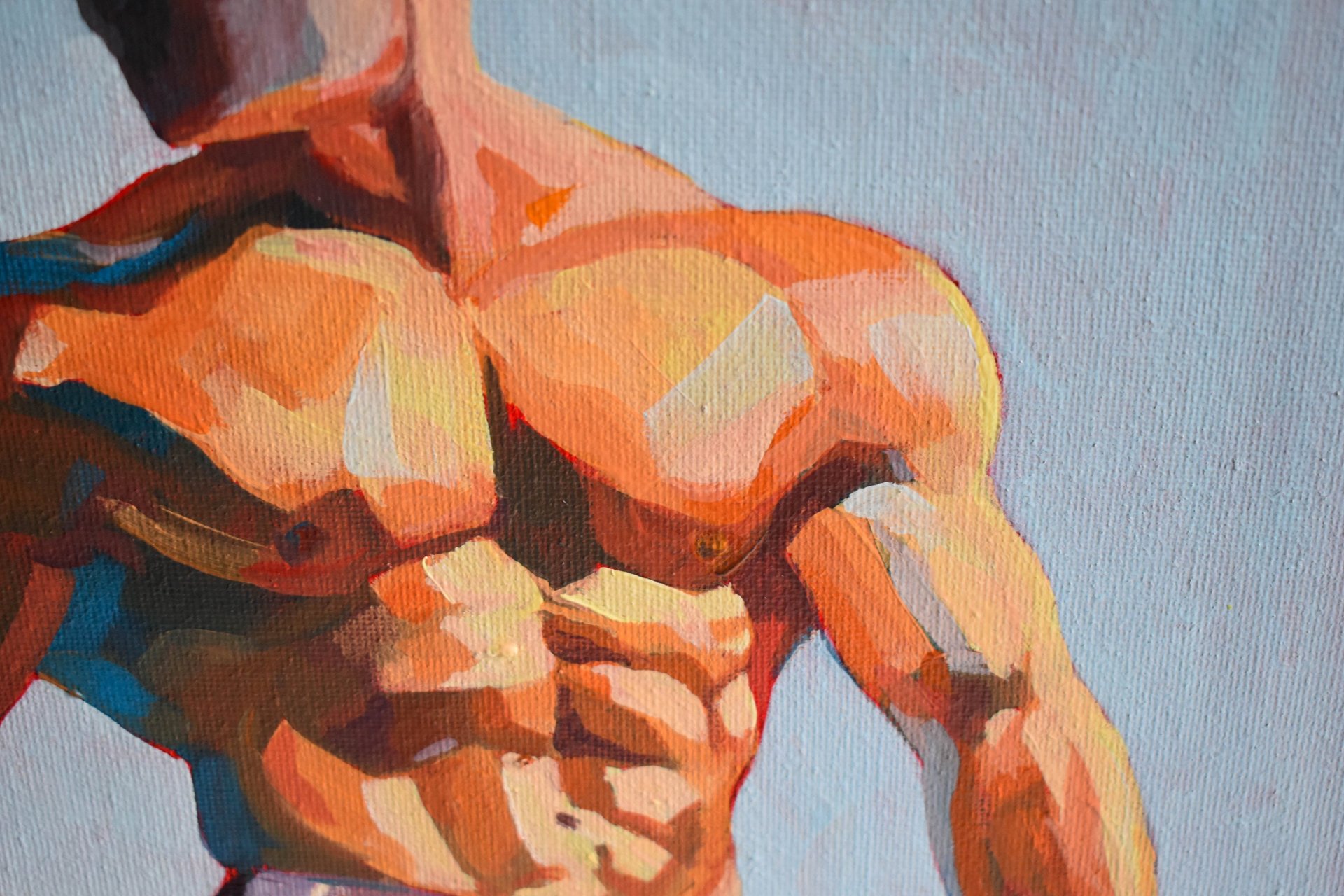 Original Oil Painting on canvas board