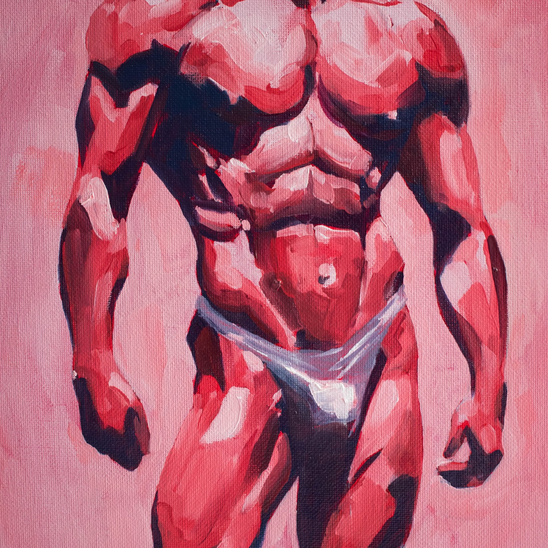 Original Oil Painting on canvas board