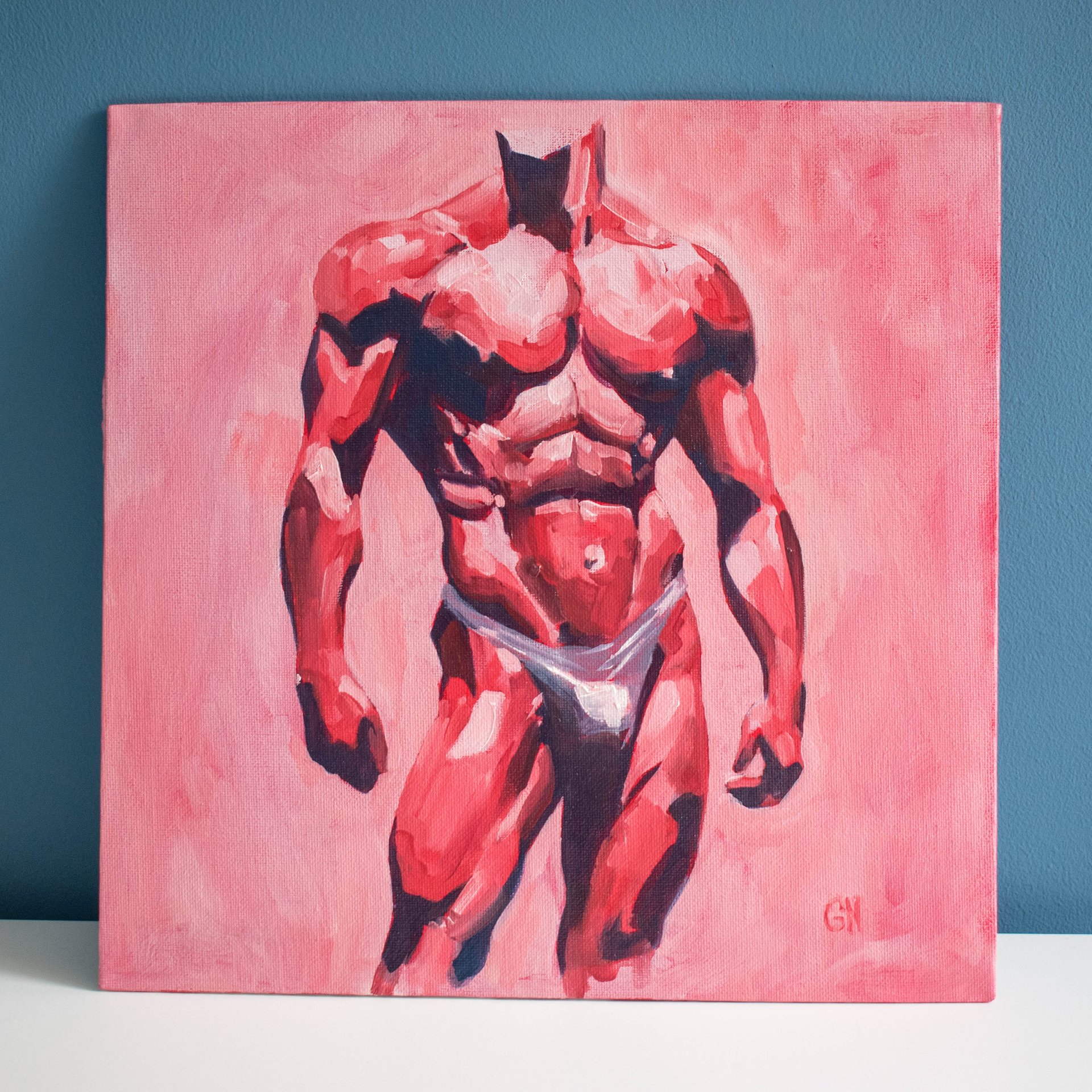 Original Oil Painting on canvas board