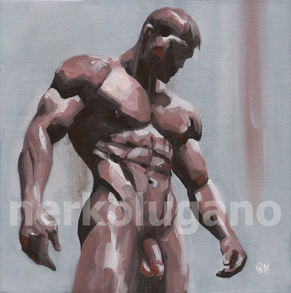 Original Oil Painting on canvas board