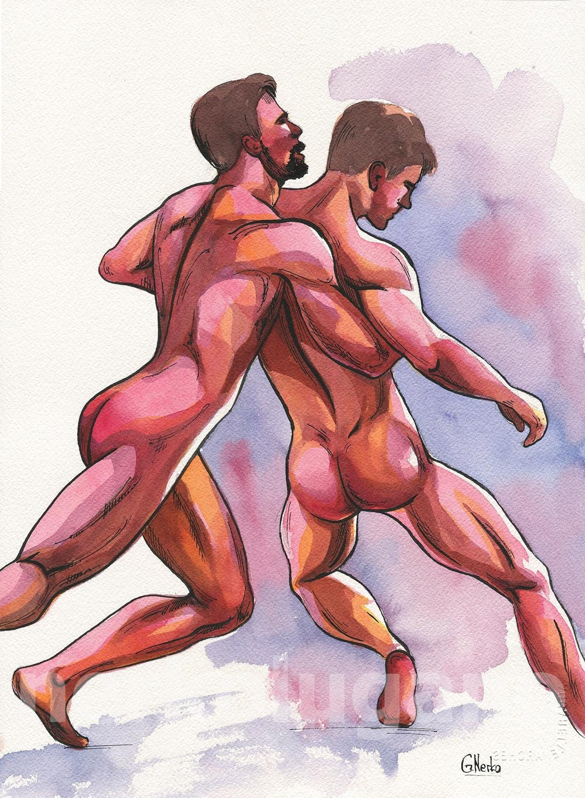 Original Watercolor Painting
