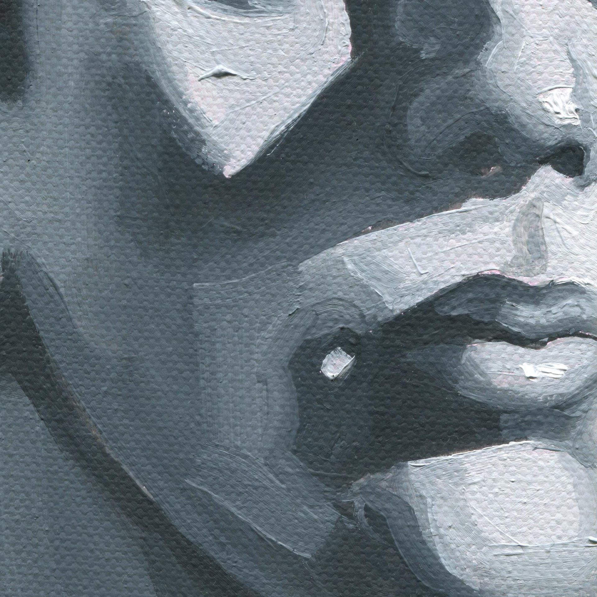 Original Hand painted Oil Painting on canvas Male Portrait  Man Gay