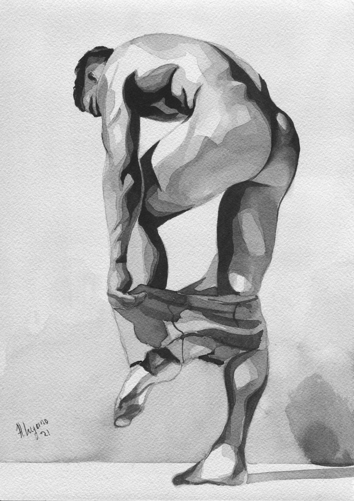 Set of 6 Watercolor Art Prints by Helg Lugano – Limited Edition, Signed & Numbered – Direct from the Artist