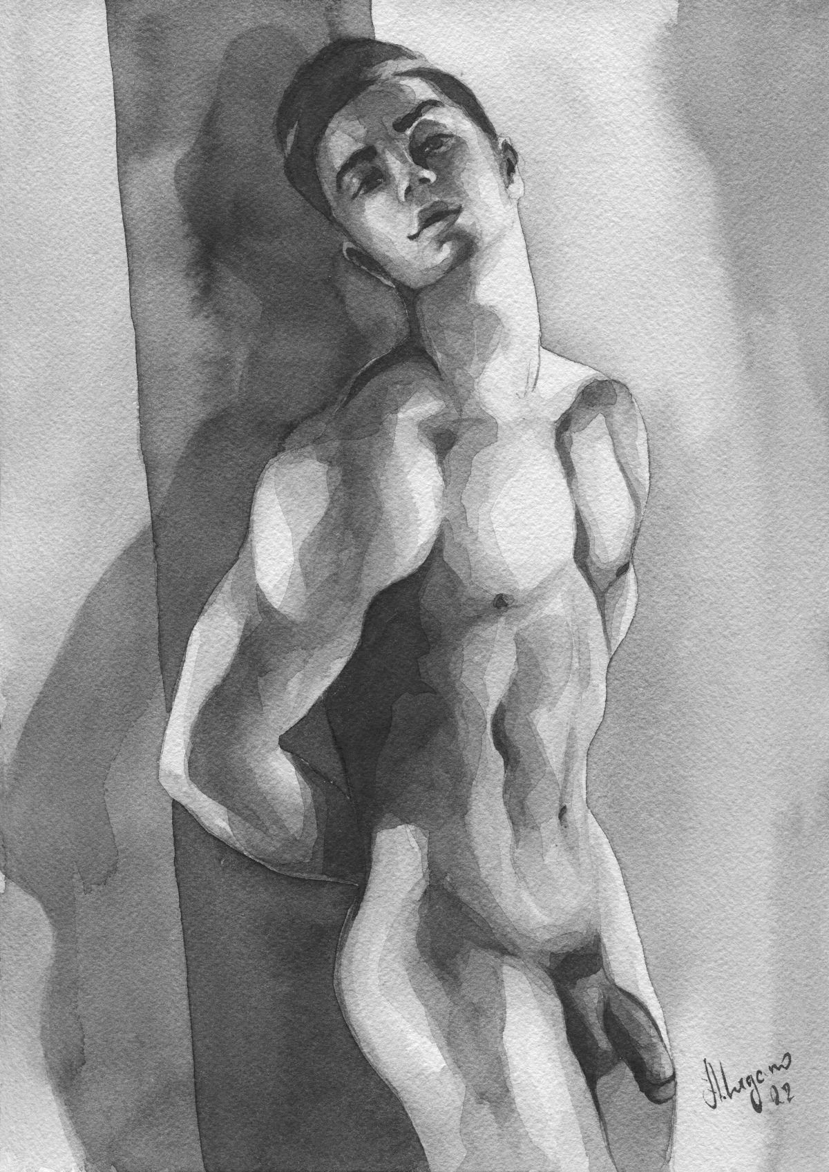 Set of 6 Watercolor Art Prints by Helg Lugano – Limited Edition, Signed & Numbered – Direct from the Artist