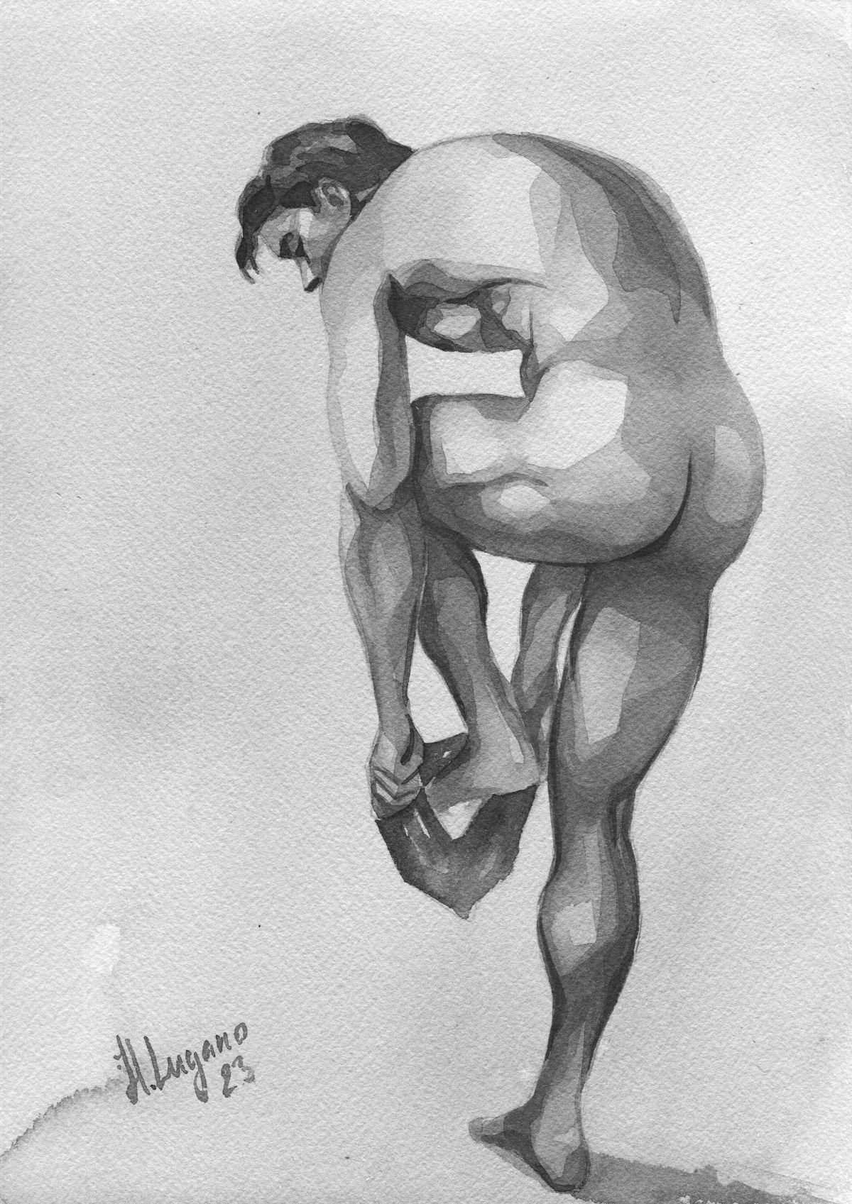 Set of 6 Watercolor Art Prints by Helg Lugano – Limited Edition, Signed & Numbered – Direct from the Artist