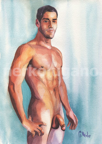 PRINT of Original Art Work Watercolor Painting "Tranquil"