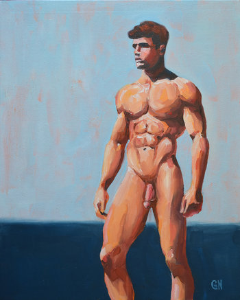 Original Oil Painting on canvas board