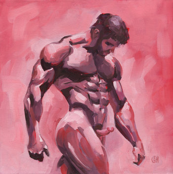 Original Oil Painting on canvas board