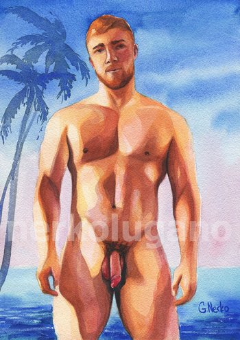 Original Watercolor Painting 