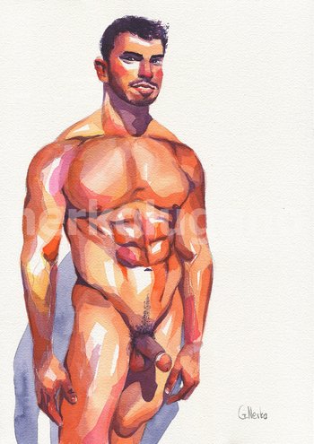 12x16" Original Watercolor Painting 