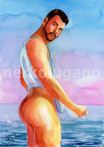 Original Watercolor Painting 