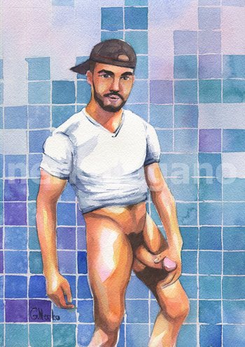 Original Watercolor Painting 