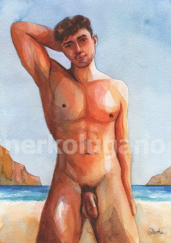 Original Watercolor Painting 