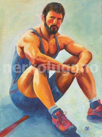 Original Oil Painting on canvas board