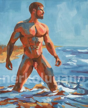 Original Oil Painting on canvas board