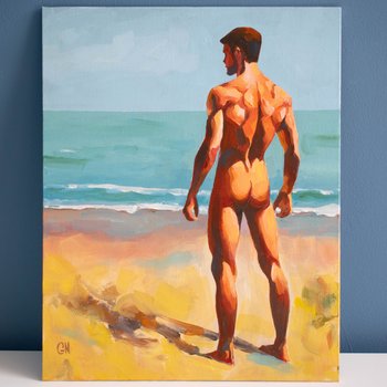 Original Oil Painting on canvas board