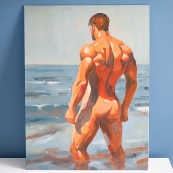 Original Oil Painting on canvas board