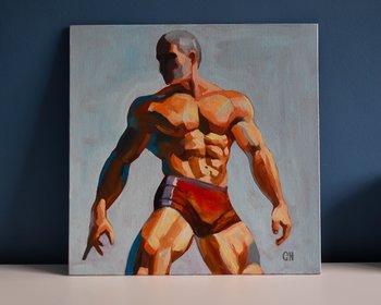 Original Oil Painting on canvas board