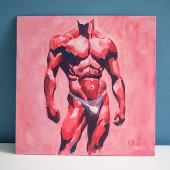 Original Oil Painting on canvas board