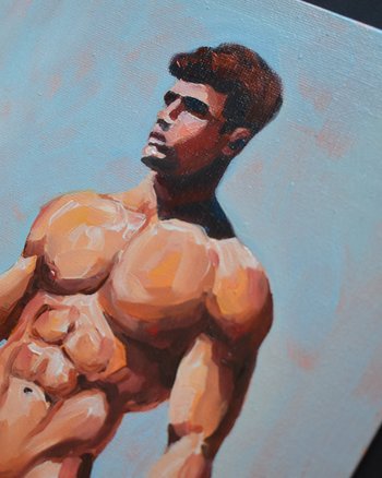 Original Oil Painting on canvas board
