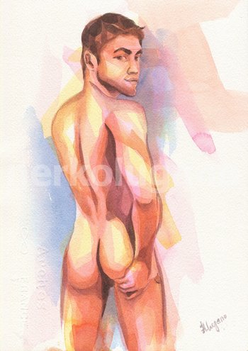 Original Watercolor Painting 