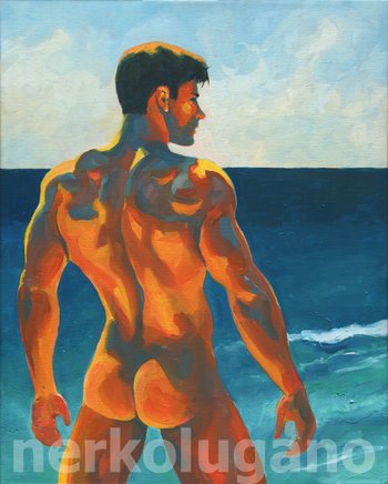 Original Oil Painting on stretched canvas