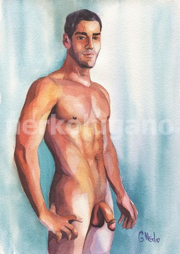 PRINT of Original Art Work Watercolor Painting "Tranquil"