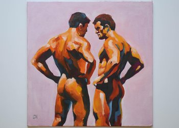 Original Oil Painting on canvas board