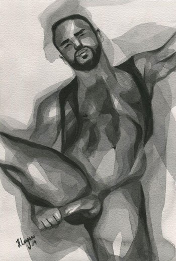 Original Watercolor Painting 