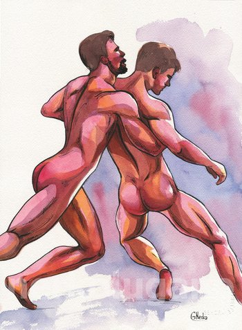 Original Watercolor Painting 